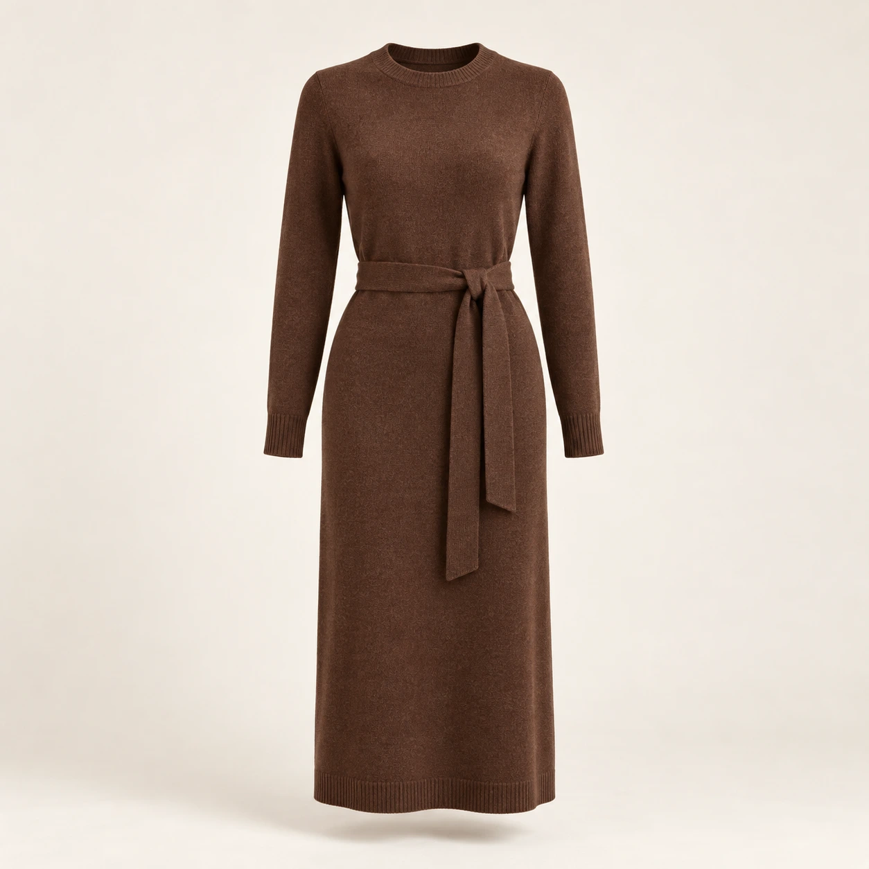 Cocoa Claire Belted Knit Dress